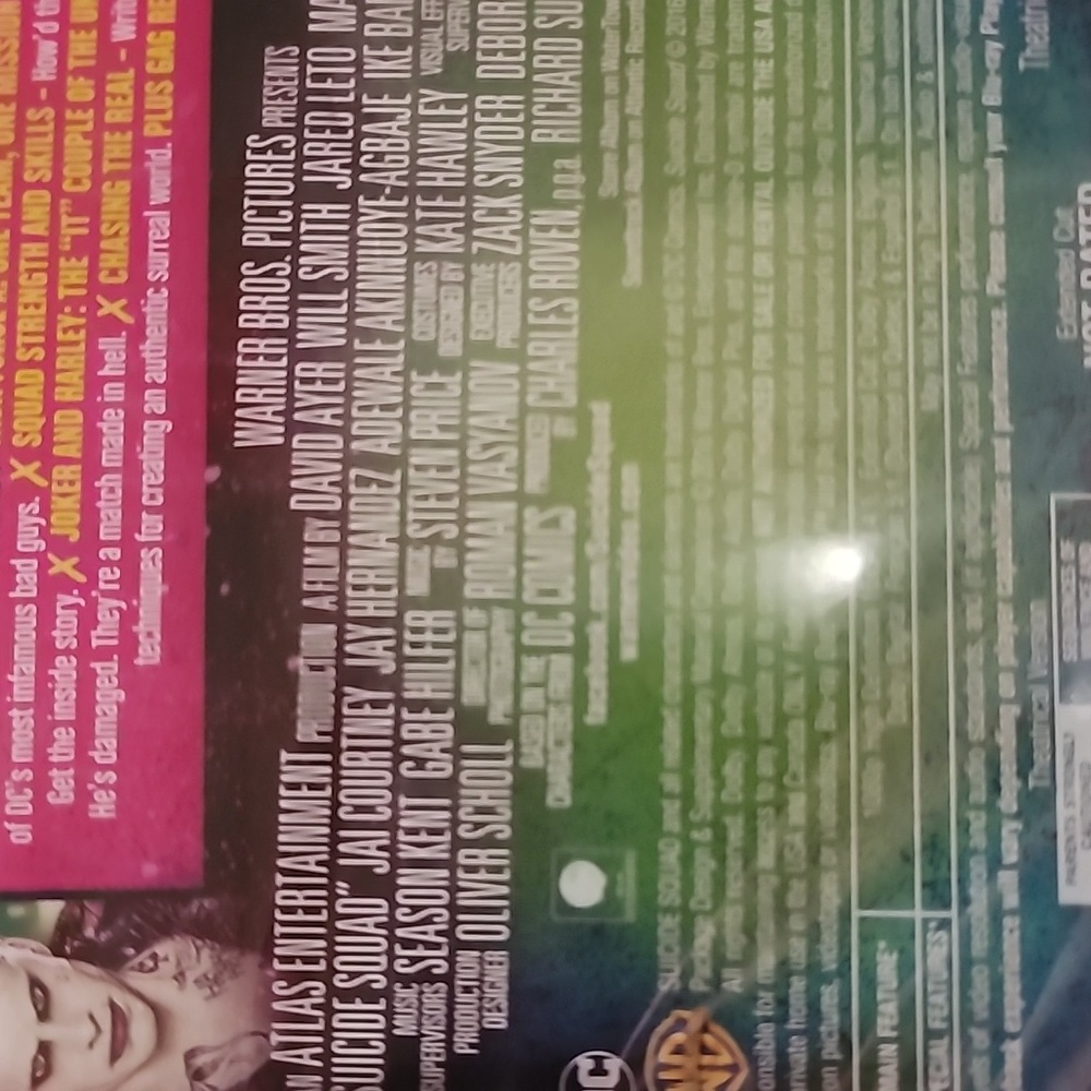 Suicide Squad Extended Cut Blu-ray. PG-13.  3-DVD SET - Picture 10 of 11